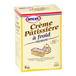 Cerf Dellier Crème Pâtissière à froid Ancel1 kg Discount