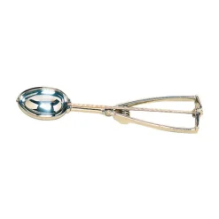 Cerf Dellier Cuillère à glace inox à pince ovale 40 portions au litre 57x38 mm