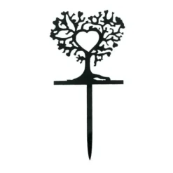 Cerf Dellier Cupcake Toppers Arbres cœurs (x 8) Discount