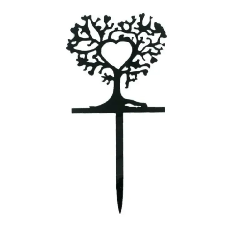 Cerf Dellier Cupcake Toppers Arbres cœurs (x 8) Discount