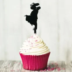Cerf Dellier Cupcake Toppers Bonheur (x 8) Online