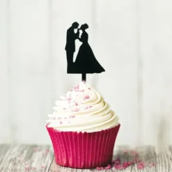 Cerf Dellier Cupcake Toppers Couples (x 8) Best