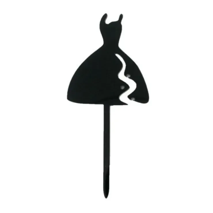 Cerf Dellier Cupcake Toppers Robe (x 8) New