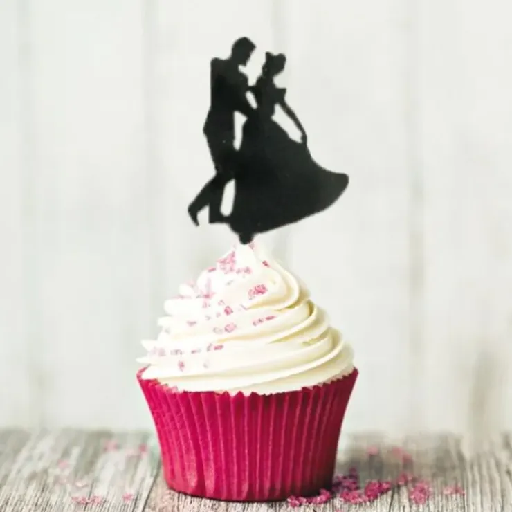 Cerf Dellier Cupcake Toppers Valse (x 8) Online