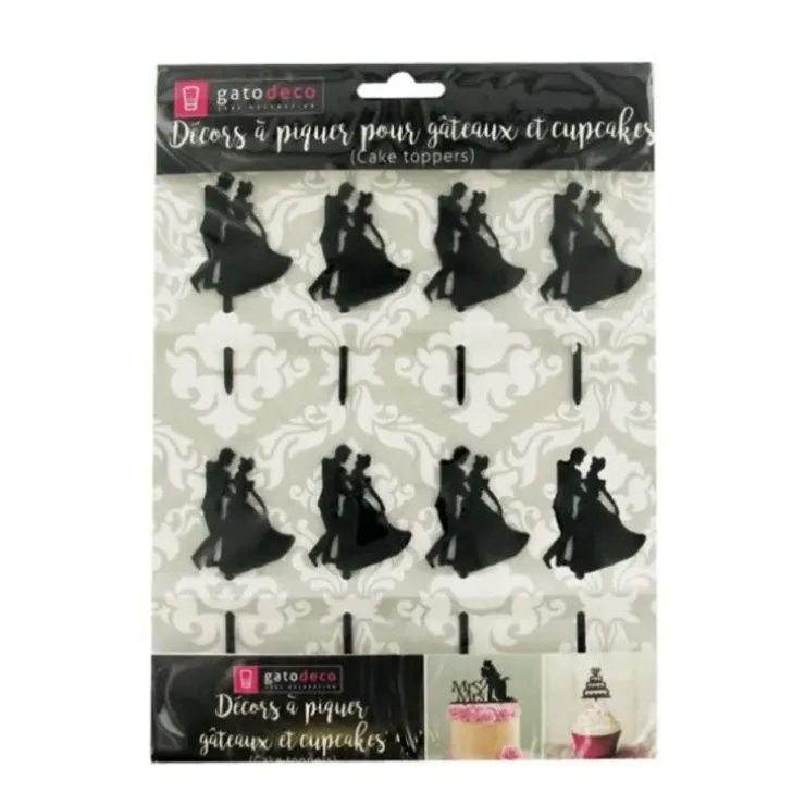 Cerf Dellier Cupcake Toppers Valse (x 8) Online