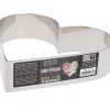 Cerf Dellier Cœur à mousse inox H 4,5 cm L 18 cm Outlet