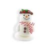 Cerf Dellier Décor comestible Bonhomme de neige souriant