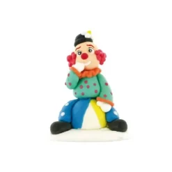 Cerf Dellier Décor comestible Clown sur un ballon Outlet