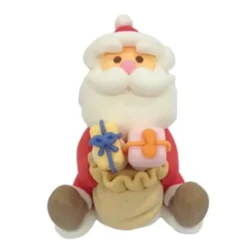 Cerf Dellier Décor comestible Père Noël assis cadeau (x24) Online