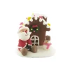 Cerf Dellier Décor comestible Père Noël assis et chalet (x12) Best