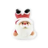Cerf Dellier Décor comestible Père Noël 3D à plat ventre New