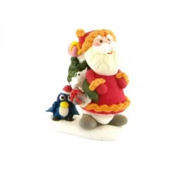 Cerf Dellier Décor comestible Père Noël et pingouin (x20) Clearance