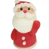 Cerf Dellier Décor comestible Père Noël main levée