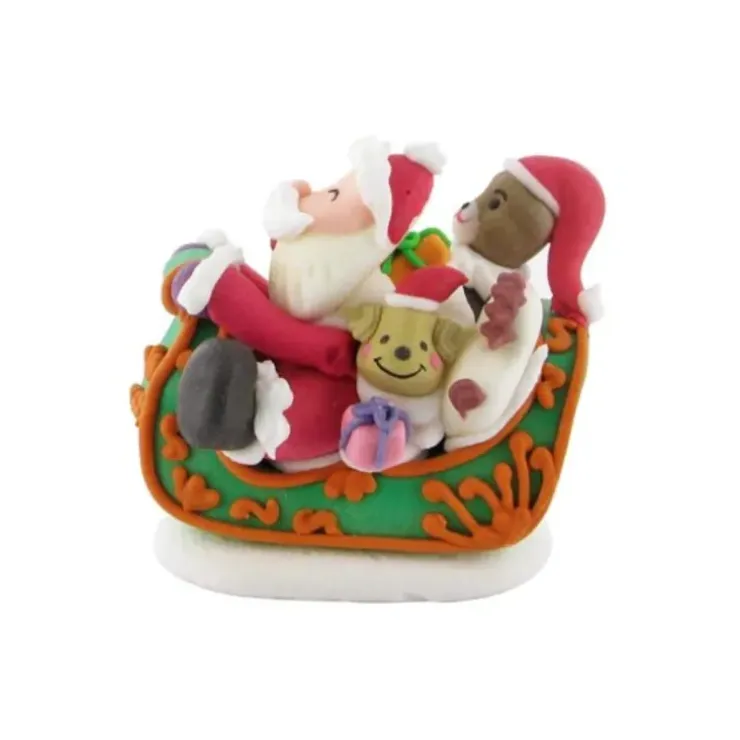 Cerf Dellier Décor comestible scène de Noël (x20) Outlet