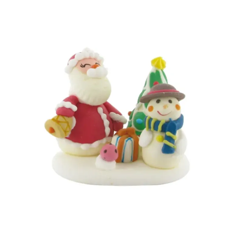 Cerf Dellier Décor comestible scène de Noël (x20) Outlet