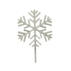 Cerf Dellier Décors à piquer "Flocons argentés" x 50 pièces Sale