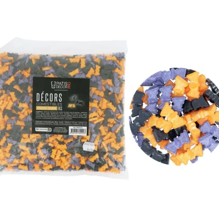Cerf Dellier Décors comestibles chauve-souris 1 kg New