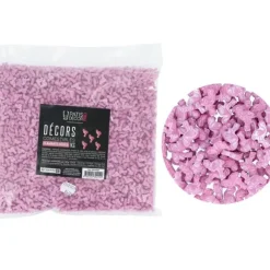Cerf Dellier Décors comestibles flamants roses 1 kg Clearance