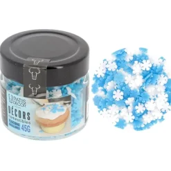 Cerf Dellier Décors comestibles flocons bicolores 45 g Sale