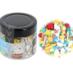 Cerf Dellier Décors comestibles mélange anniversaire 55 g New