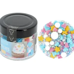 Cerf Dellier Décors comestibles mélange gender reveal 60 g Hot