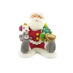 Cerf Dellier Décors comestibles Père Noël assis (x12)