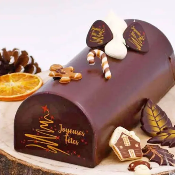 Cerf Dellier Décors en chocolat pain d'épices assortis (x96) Sale