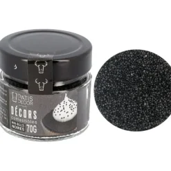 Cerf Dellier Décors mini billes noires Sale