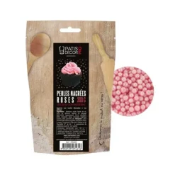Cerf Dellier Décors perles roses comestibles 300 g Clearance