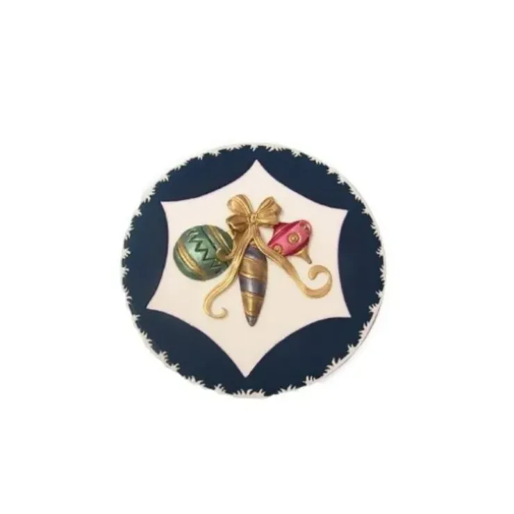 Cerf Dellier Découpoirs Boules de Noël et noeuds (jeu de 4) Sale