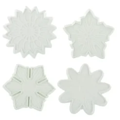 Cerf Dellier Découpoirs fleurs assorties Patisdécor (x 4) New
