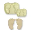 Cerf Dellier Découpoirs relief pieds (x2) New