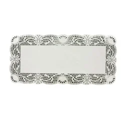 Cerf Dellier Dentelle blanche 34 x16 cm (x 250) Online