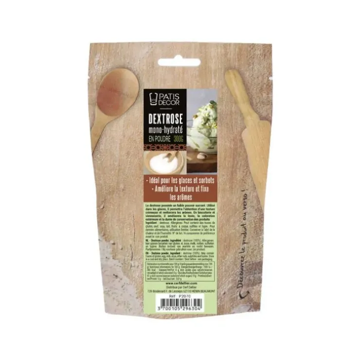 Cerf Dellier Dextrose mono-hydraté en poudre 300 g Best