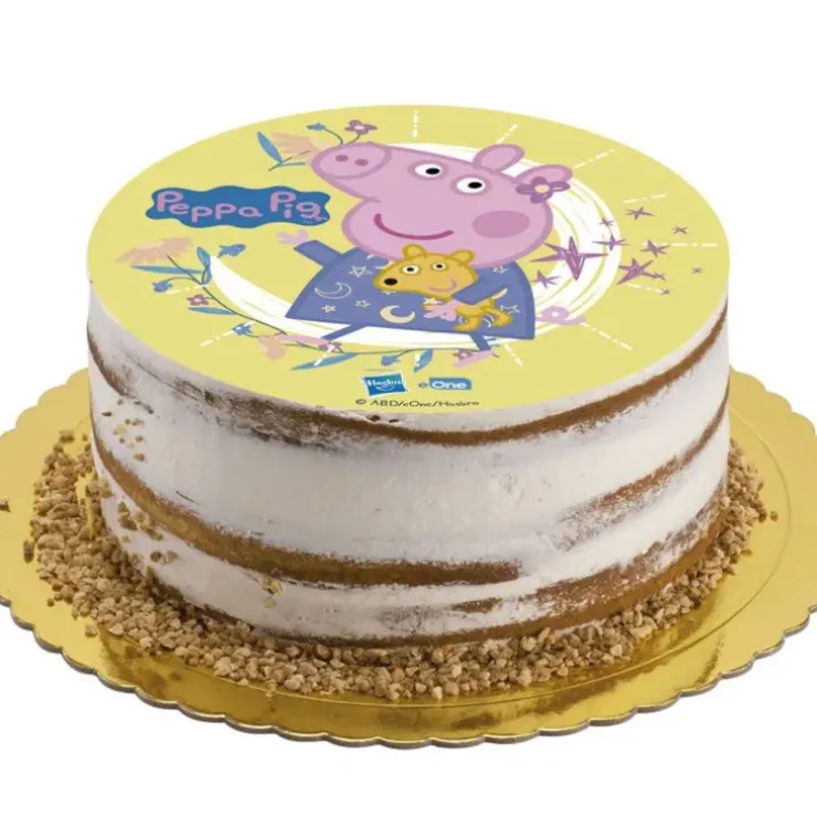 Cerf Dellier Disque gâteau en azyme Peppa Pig 15,5 cm - DDM 08/24 Outlet