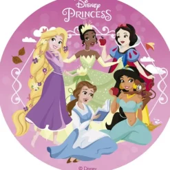 Cerf Dellier Disque gâteau en azyme Princesses Disney 15,5 cm Best