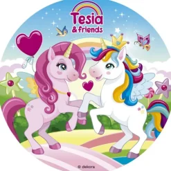 Cerf Dellier Disque gâteau en azyme Tesia & Friends 15,5 cm Clearance