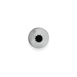 Cerf Dellier Douille cannelée petits fours inox Ø 7 mm 10 dents Discount