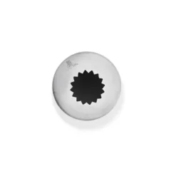 Cerf Dellier Douille cannelée petits fours inox Ø 14 mm 16 dents