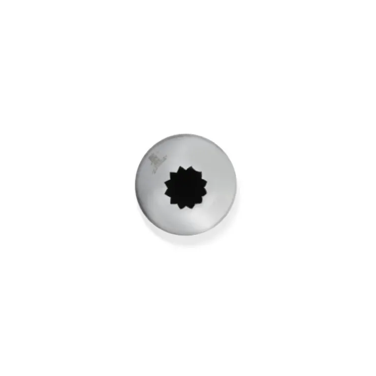 Cerf Dellier Douille cannelée petits fours inox Ø 8 mm 12 dents Outlet