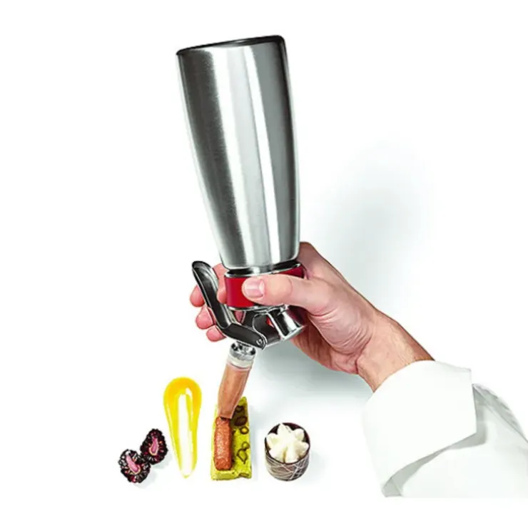 Cerf Dellier Douilles décoration inox pour siphon ISI (x3) Discount