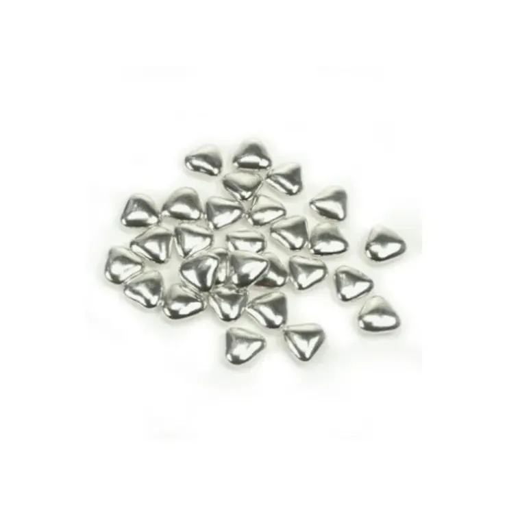 Cerf Dellier Dragées mini coeurs argentées (150 g) Discount