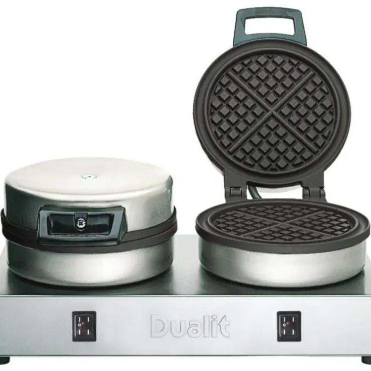 Cerf Dellier Dualit gaufrier double rond Outlet