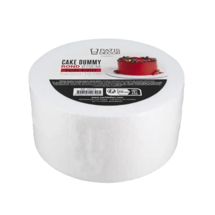 Cerf Dellier Dummy rond contours droits H10 cm - Ø 20 cm Clearance