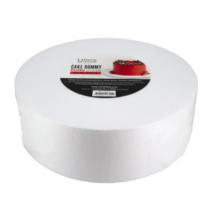 Cerf Dellier Dummy rond contours droits H10 cm - Ø 30 cm Clearance