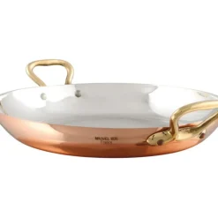 Cerf Dellier Elégance cuivre plat rond 20 cm Discount