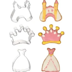 Cerf Dellier Emporte-pièce Princesse assortis (x3) Online