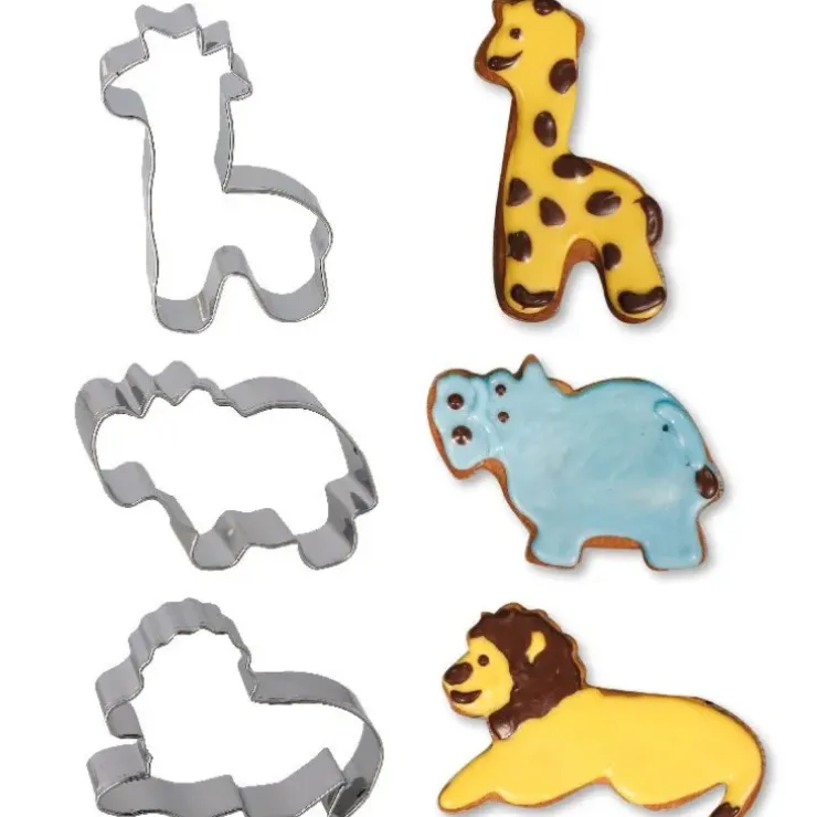 Cerf Dellier Emporte-pièce Savane assortis (x3)