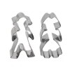 Cerf Dellier Emporte-pièces Couple alsacien inox assortis (x2) Discount