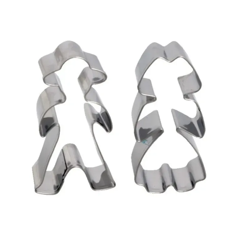Cerf Dellier Emporte-pièces Couple alsacien inox assortis (x2) Discount